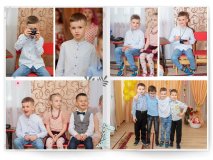 Выпускной альбом для детского сада Зверята 8 разворотов Москва Санкт-Петербург заказать выпускной альбом Жуковский Раменское Некрасовка